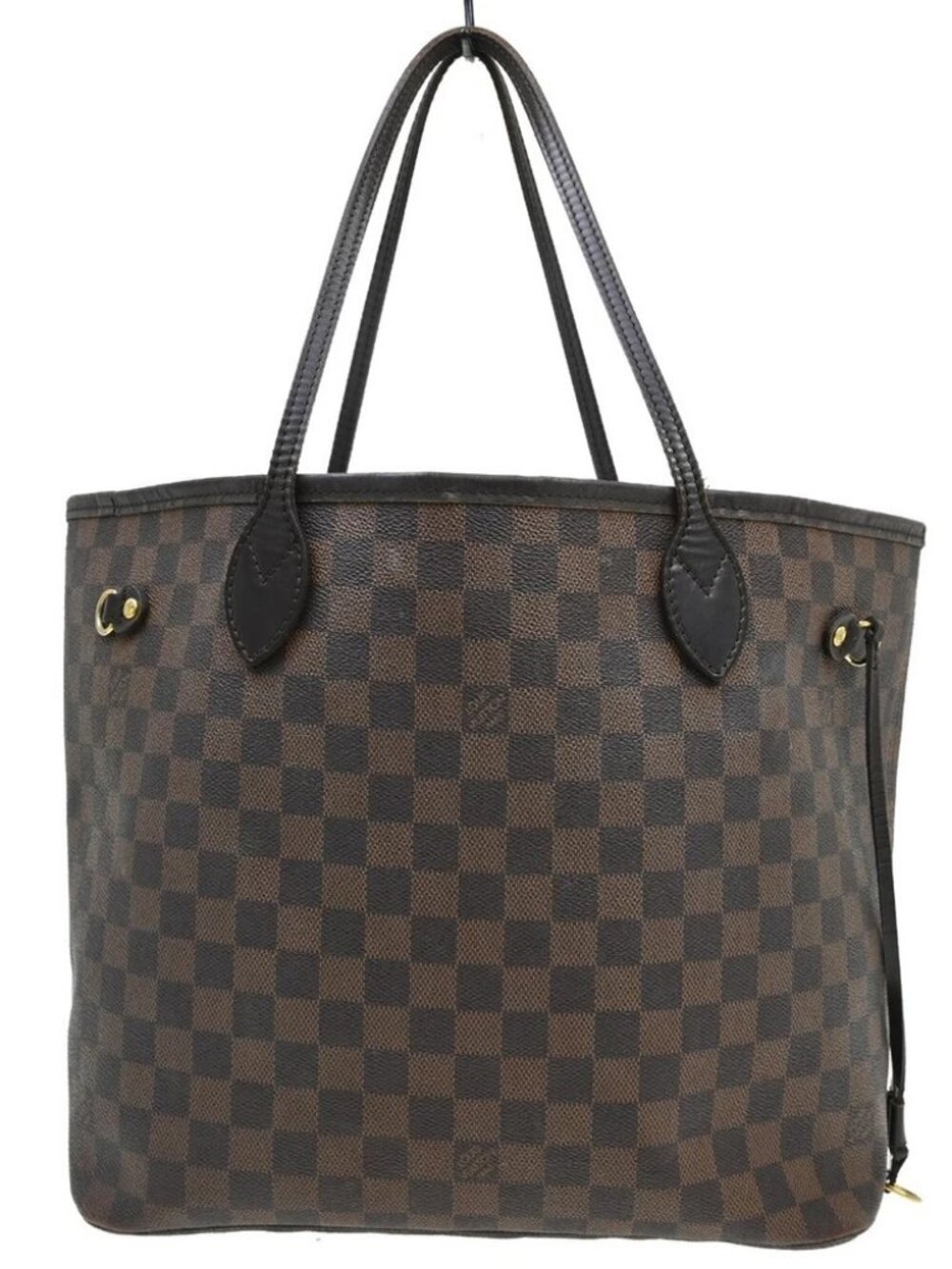 Louis Vuitton Neverfull MM Damier Ebene Tote Bag
